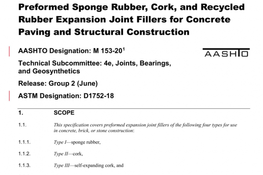 AASHTO M 153-20 pdf free download