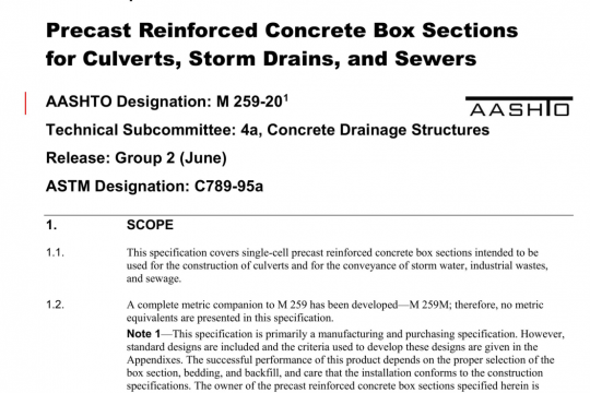 AASHTO M 259-20 pdf free download