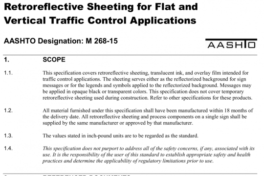 AASHTO M 268-15 pdf free download