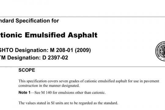 AASHTO M208-01 pdf free download