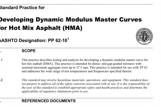 AASHTO PP 62-10 pdf free download