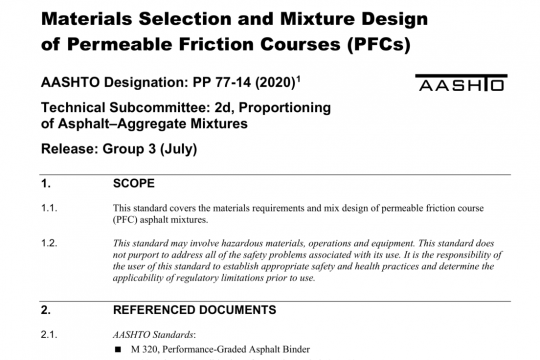 AASHTO PP 77-14 pdf free download