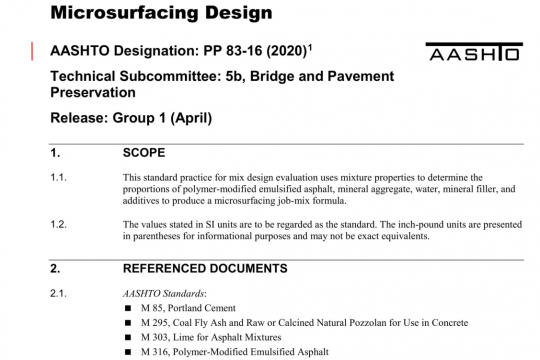 AASHTO PP 83-16 pdf free download