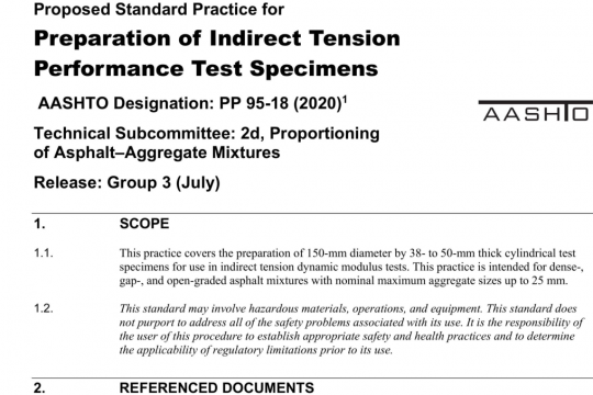 AASHTO PP 95-18  pdf free download