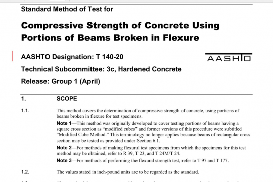 AASHTO T 140-20 pdf free download