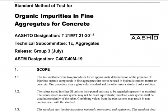 AASHTO T 21M pdf free download