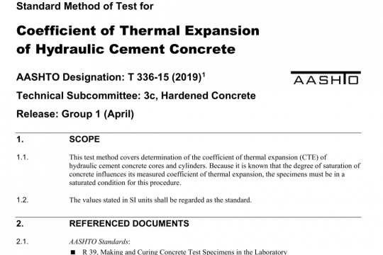 AASHTO T 336-15 pdf free download