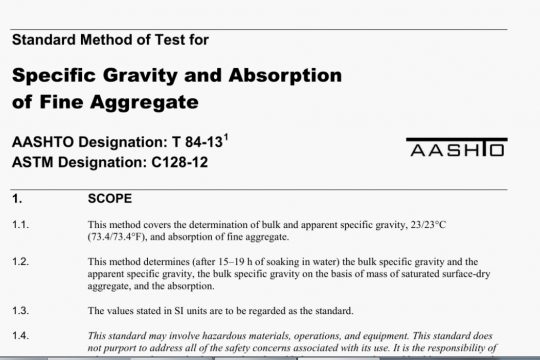 AASHTO T 84-13 pdf free download