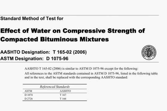 AASHTO T165-02 pdf free download