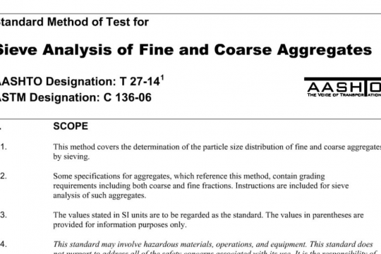 AASHTO T27-14  pdf free download