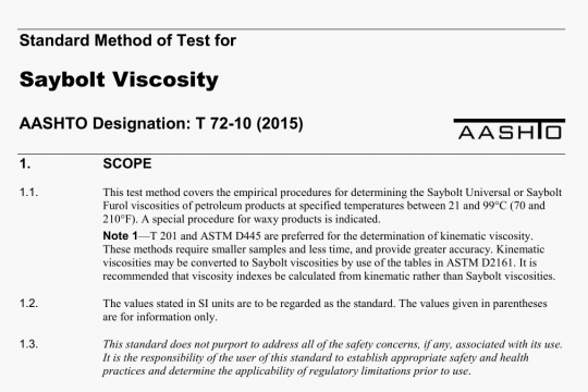 AASHTO T72-10 pdf free download