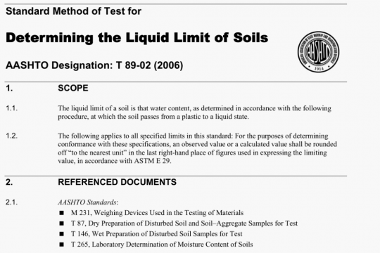 AASHTO T89-02 pdf free download