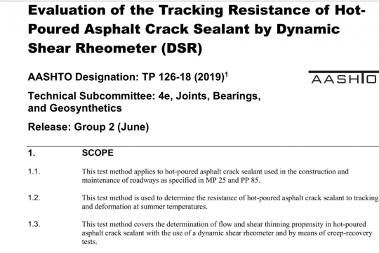 AASHTO TP 126-18 pdf free download