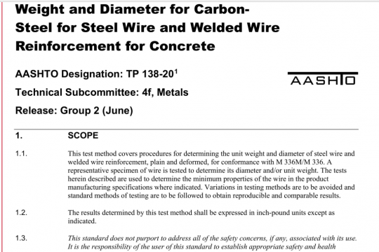 AASHTO TP 138-20 pdf free download